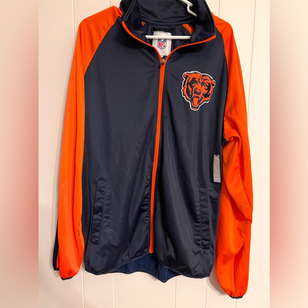 Chicago Bears Full Zip Sz XL NWOT‎
